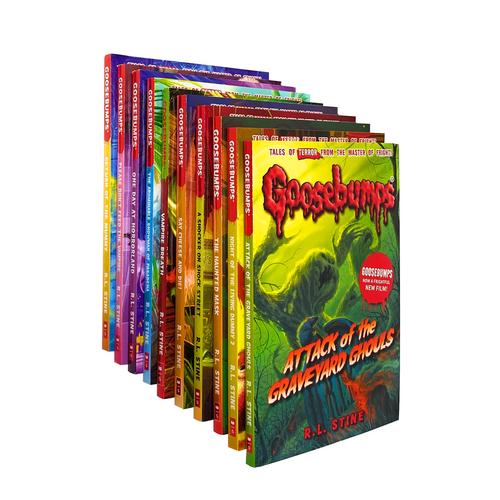 Goosebumps Horrorland Series 10 Books Collection Set By R L Stine Classic Covers Set 2