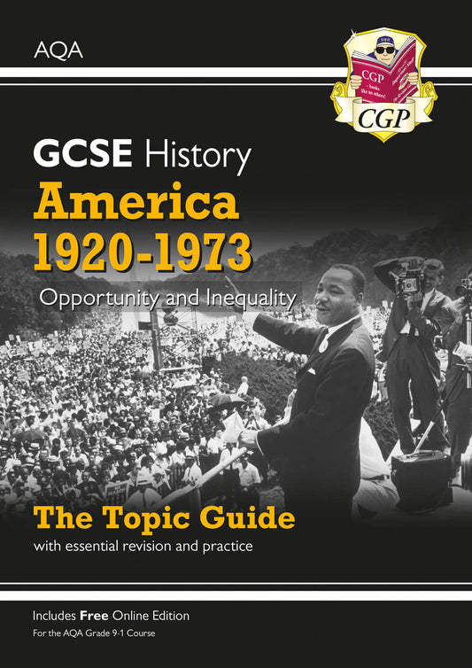 GCSE History AQA Topic Revision Guide - America, 1920-1973: Opportunity and Inequality