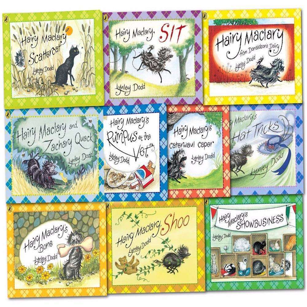 Hairy Maclary & Friend Collection Lynley Dodd 10 Books Set Children Pack