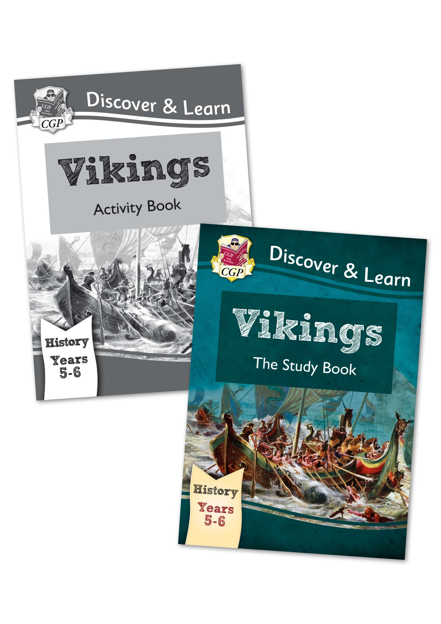 KS2 Discover & Learn: History - Vikings Study Book Bundle