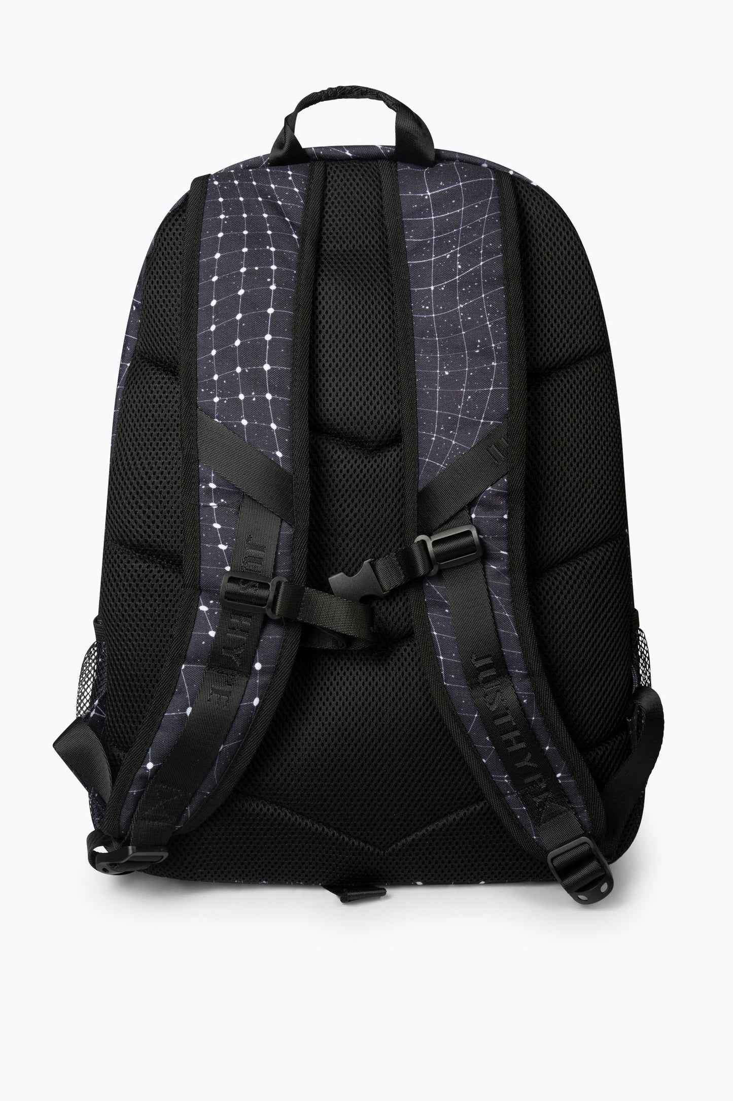 Hype Kids Black Web Maxi Backpack