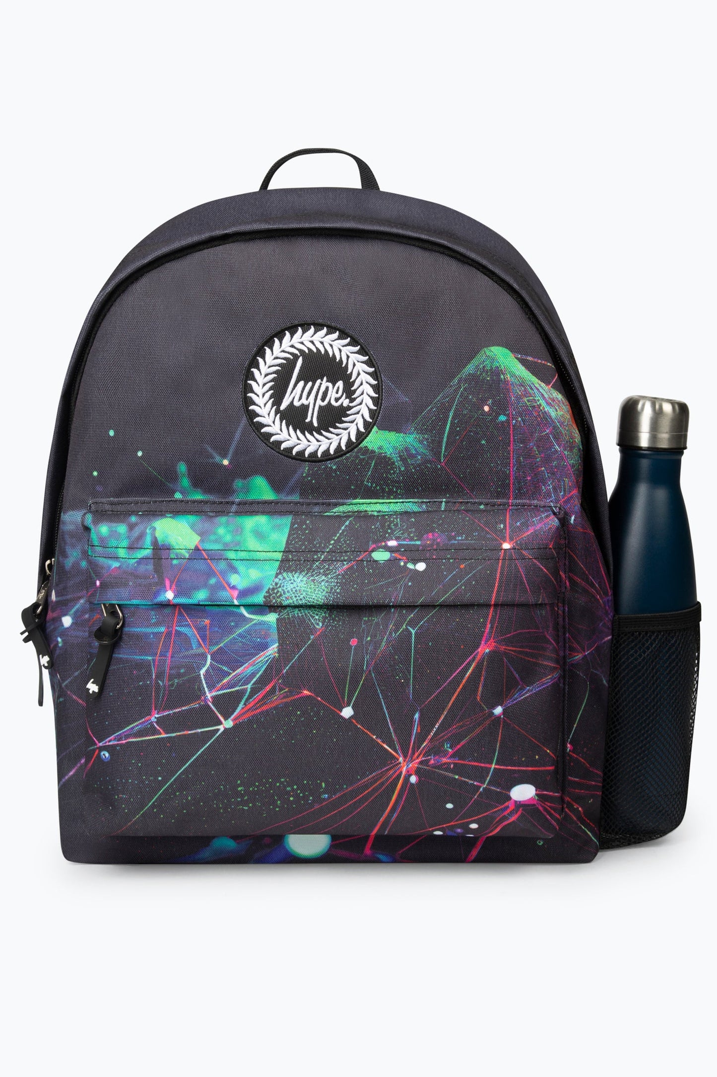 Hype Kids Multi Abstract Fractal Backpack