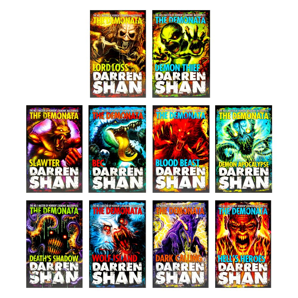 The Darren Shan Demonata Collection 10 Books Set Pack Collection