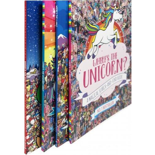 Wheres The Unicorn 4 Book Collection By Paul Moran