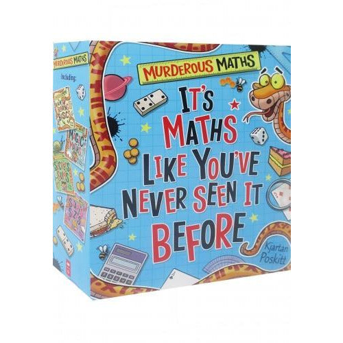 Murderous Maths 4 Book Set Collection By Kjartan Poskitt Maths Like You've never