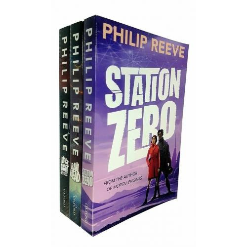 Philip Reeve Railhead Series Collection 3 Books Set Station Zero Blacklight Express Railhead