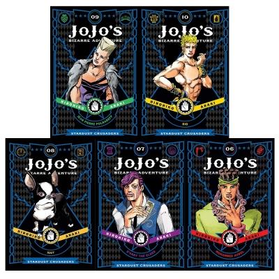 Jojo Bizarre Adventure Part 3 Stardust Crusaders 5 Books Collection Set - Stardust Crusaders Vol 6..