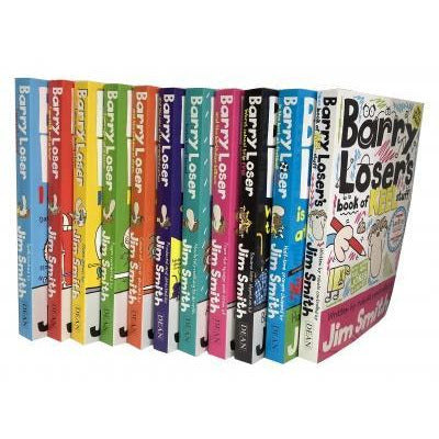 Barry Loser 11 Books Collection Set Jim Smith Best at football NOT, Birthday