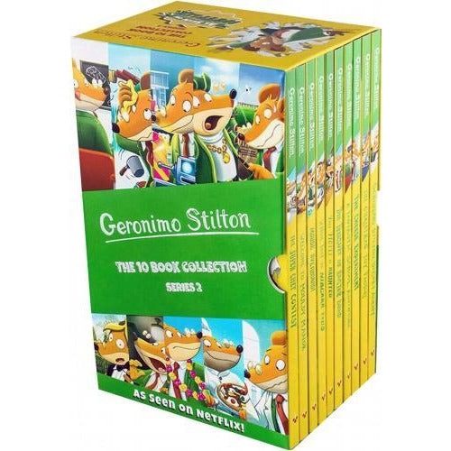 Geronimo Stilton 10 Books Collection Set Series 2