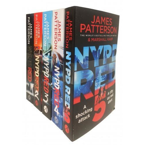 James Patterson Nypd Red Collection 5 Books Set Nypd Red Nypd Red 2 Nypd Red 3 Nypd Red 4 Nypd Red 5