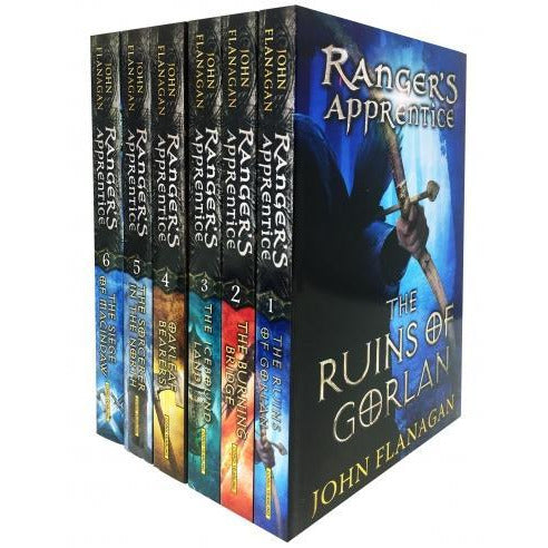 Rangers Apprentice 6 Books Collection Set Series 1 - Ruins Of Gorlan Burning Bridge Icebound Land ..