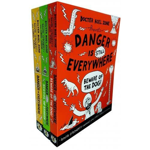 Docter Noel Zone Danger Is Everywhere Series 3 Books Collection Set School Of Danger Beware Of The Dog Danger Is Everywhere