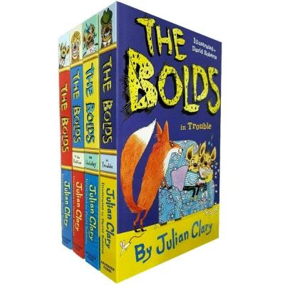 Julian Clary Bolds 4 Books Collection Set The Bolds The Rescue On Holiday In Trouble