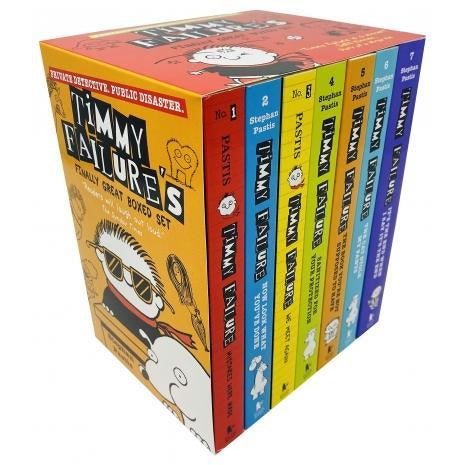 Timmy Failures Finally Great Boxed Set Volume 1 - 7 Books Collection Series By Stephan Pastis