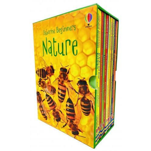 Usborne Beginners Nature 10 Books Box Set Reptiles, Trees HARDCOVER