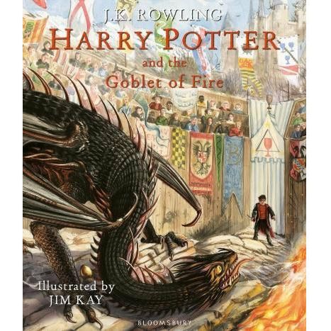 Harry Potter And The Goblet Of Fire Illustrated Edition