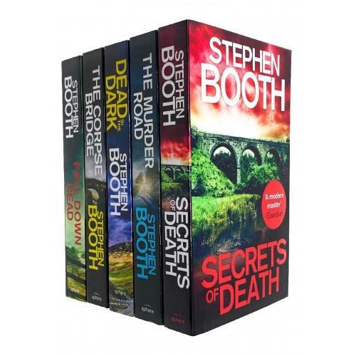 Stephen Booth Cooper And Fry Series 5 Books Collection Set - The Murder Road Secrets Of Death Dead..