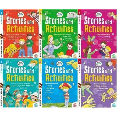 Biff Chip And Kipper - Phonics Stories And Activities Pack - Συλλογή 6 Βιβλίων