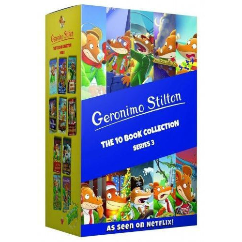 Geronimo Stilton 10 Books Collection (Series 3) - Ages 5-7 - Paperback Boxset