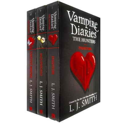 Vampire Diaries The Hunters Collection 3 Books Set By LJ Smith - Book 8 to 10 - Phantom Moonsong ..