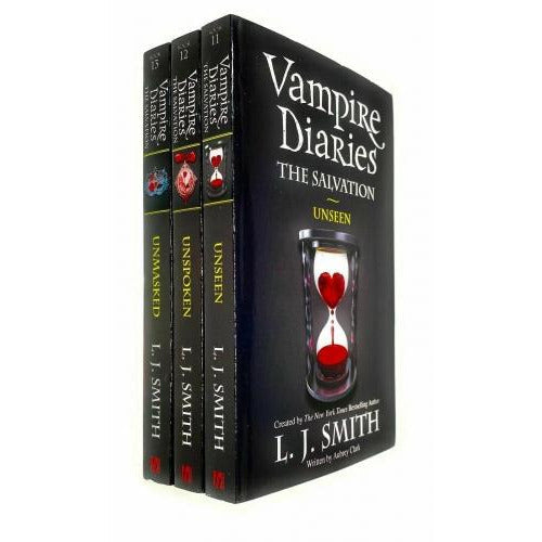 Vampire Diaries The Salvation Series Collection 3 Books Set By L J Smith - Book 11 To 13 - Unseen ..