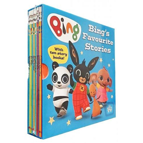 Bing Bunny 10 Books Favourite Stories Box Set By Ted Dewan