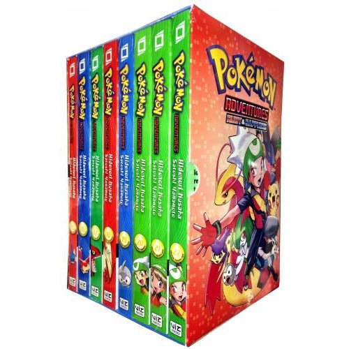 Pokemon Adventures Ruby And Sapphire Collection 8 Books Box Set - Vol 15-22