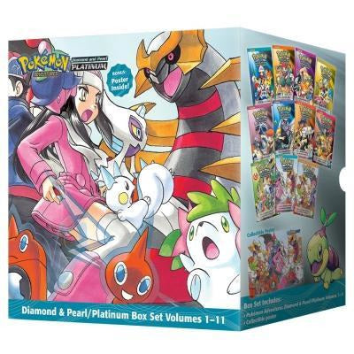 Pokemon Adventures Diamond And Pearl Platinum Collection 11 Books Box Set - Book 1-11