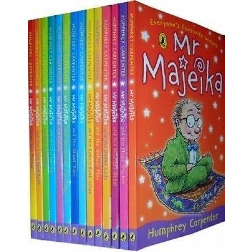 Mr Majeika Collection 14 Books Set (Mr Majeika,the School Trip,Mr Majeika and the Lost Spell Book,the Ghost Train, the Dinner Lady & MORE!)