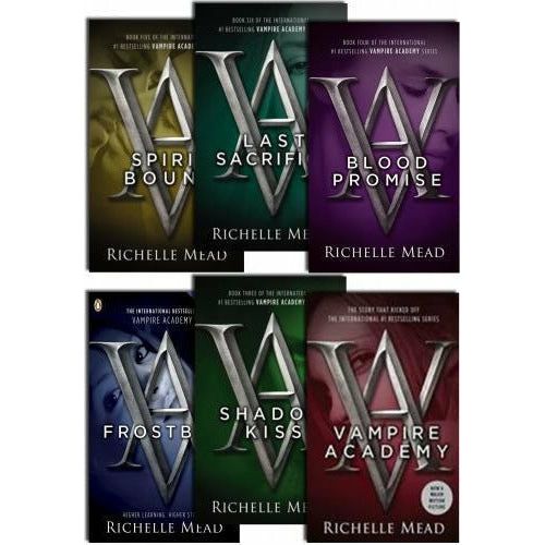 Σετ συλλογής βιβλίων Vampire Academy Series By Richelle Mead 6 Books