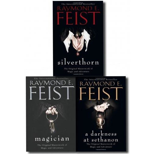 The Complete Riftwar Saga Trilogy 3 Books Collection Set By Raymond E. Feist (Magician, Silverthorn, Darkness at Sethanon)