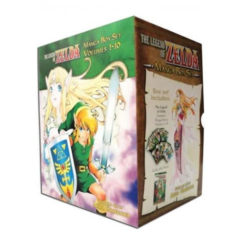 The Legend Of Zelda Box Set 1-10 Manga Akira Himekawa