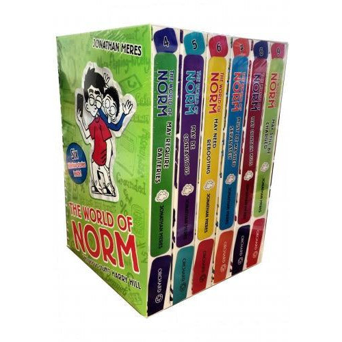 The World Of Norm Series 2 And 3 - 6 Books Collection Box Set By Jonathan Meres