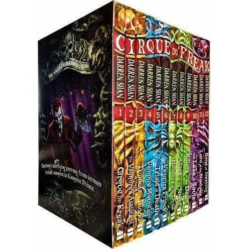 Cirque Du Freak Vampire Series - Darren Shan Complete 12 Books Collection Set