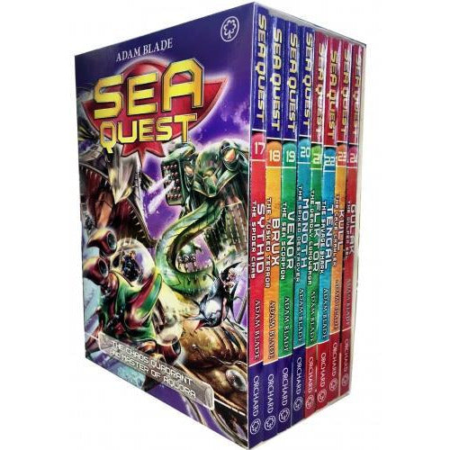 Sea Quest Series 5 And 6 Collection Adam Blade 8 Books Box Set Book 17-24