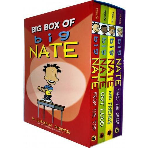 Big Box Of Big Nate Collection 4 Books Box Set By Lincoln Peirce