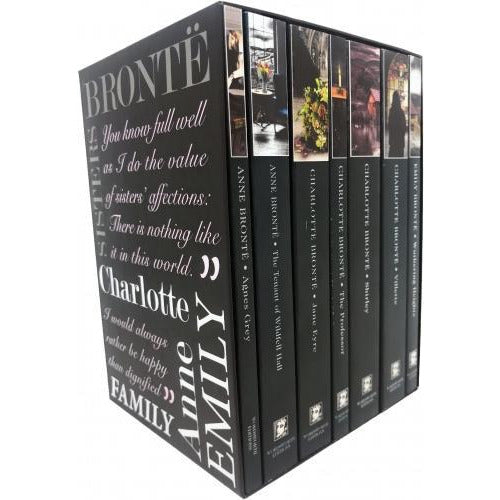 Σετ κουτιών συλλογής The Complete Novels Of Bronte Sisters 7 Books