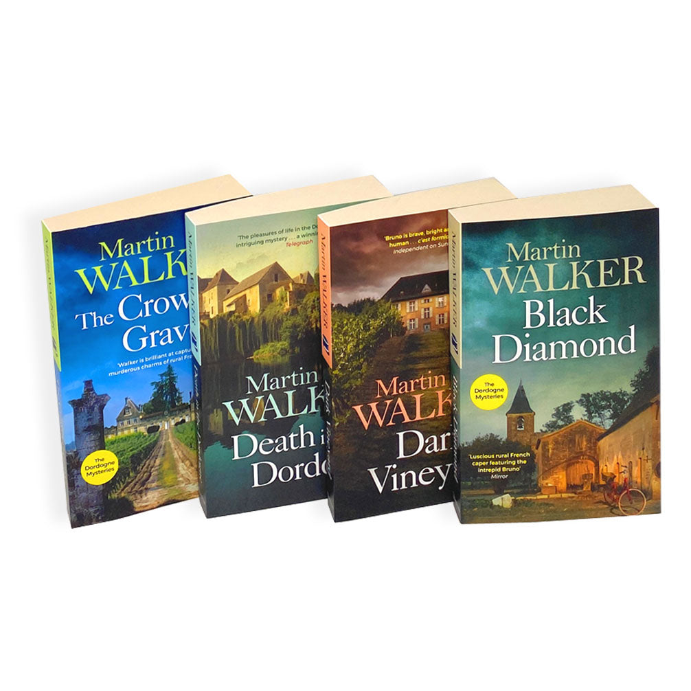 Bruno, Chief of Police Series Dordogne Mysteries Books 1 - 4 Collection Set by Martin Walker