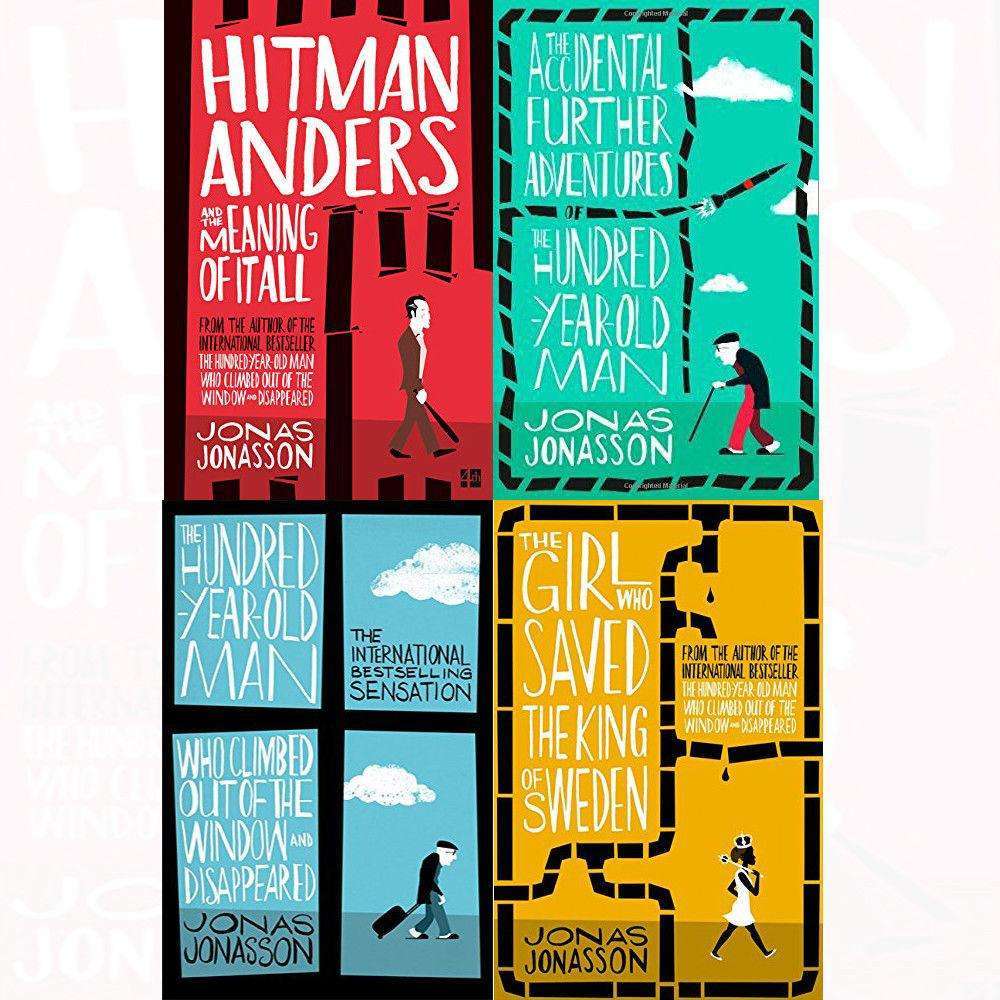 Jonas Jonasson Collection 4 Books Set Inc Accidental Further Adventures