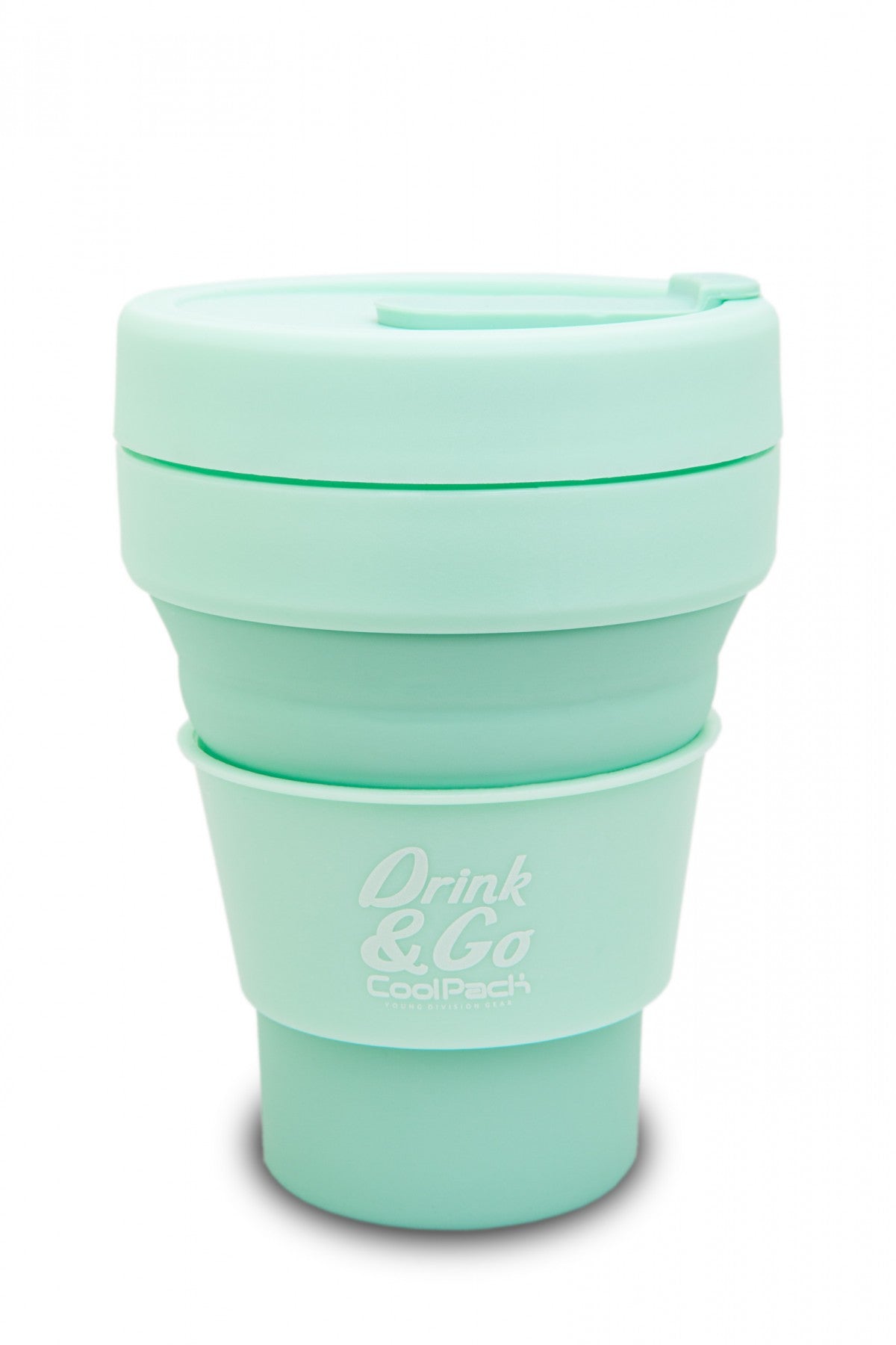 Kubek silikonowy Silicone Cup Pastel Powder Mint