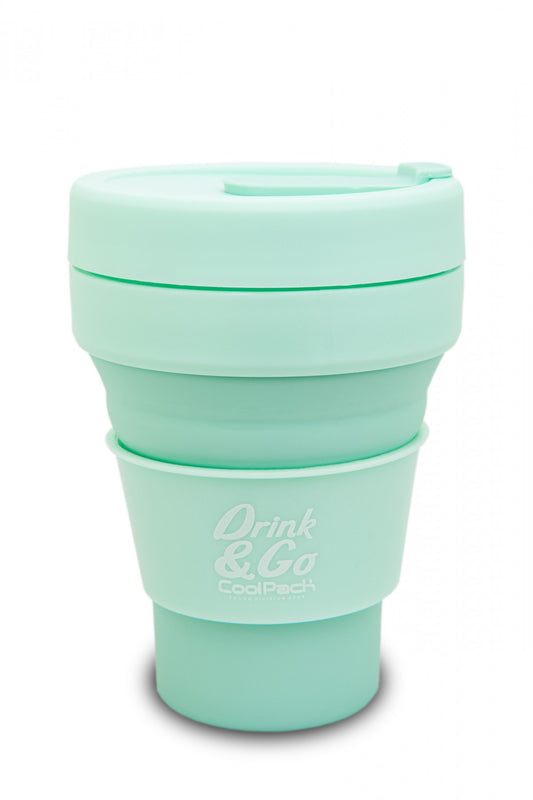 Kubek silikonowy Silicone Cup Pastel Powder Mint