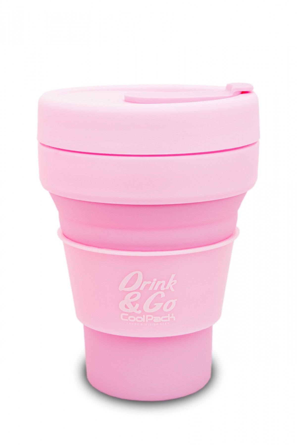 Kubek silikonowy Silicone Cup Pastel Powder Pink