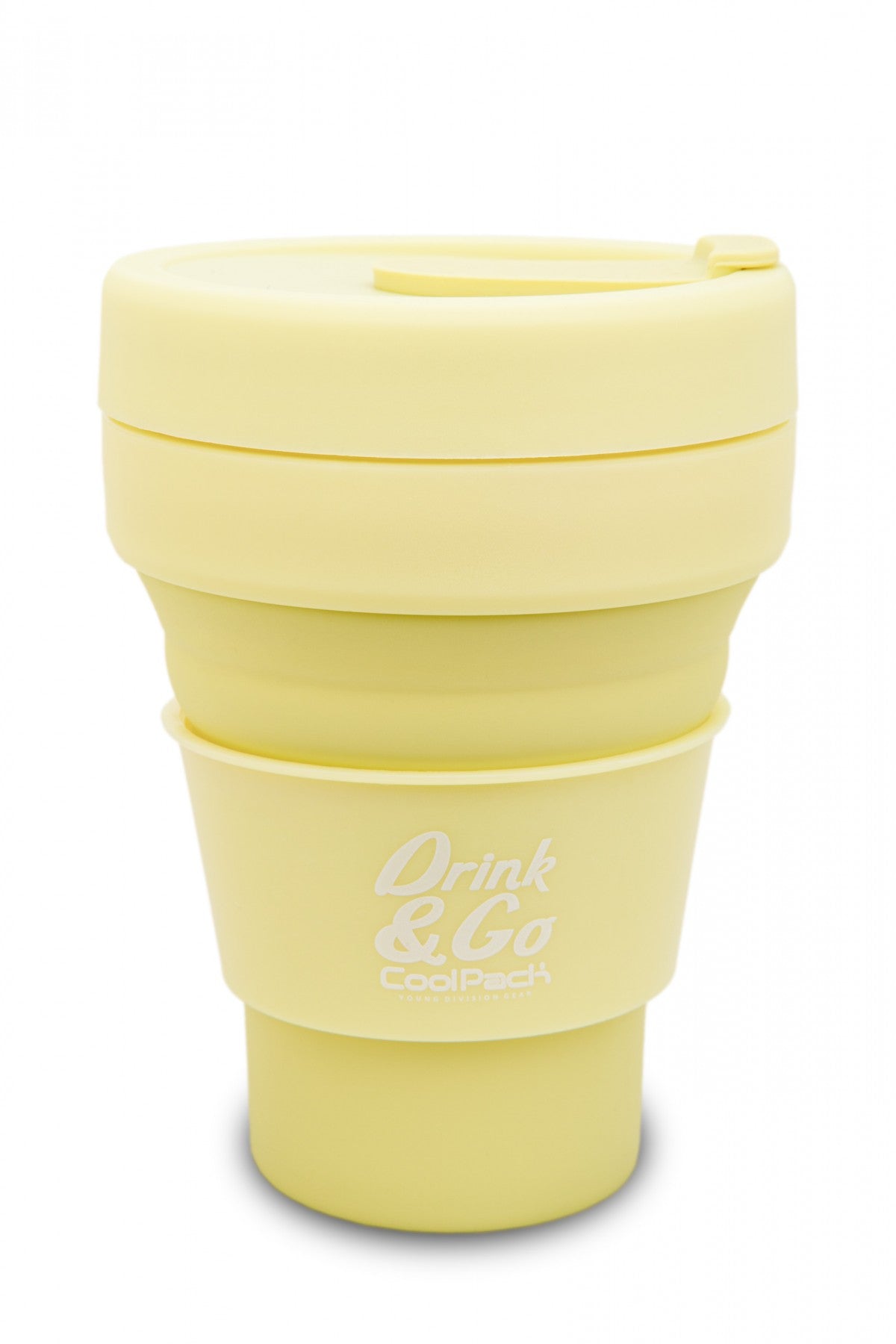 Kubek silikonowy Silicone Cup Pastel Powder Yellow