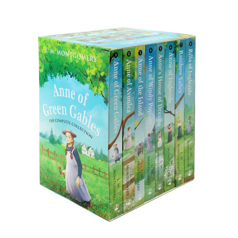 The Complete Collection Anne Of Green Gables 8 Books Set