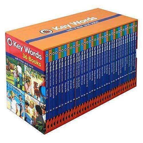 Ladybird Key Words With Peter and Jane 36 Books Set Collection Keywords