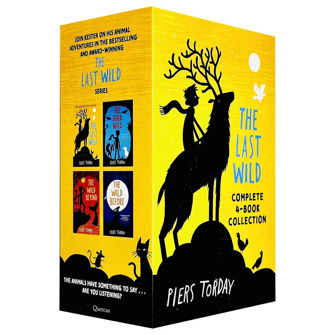 The Last Wild Complete 4 Book Collection Box Set by Piers Torday - Adventure Fantasy for Children Aged 9+ with The Wild Beyond & The Dark Wild