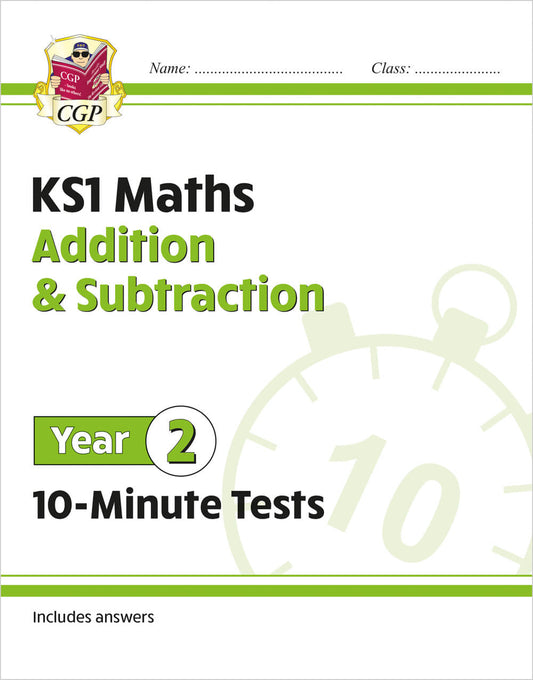 KS1 Year 2 Maths 10-Minute Tests: Addition and Subtraction