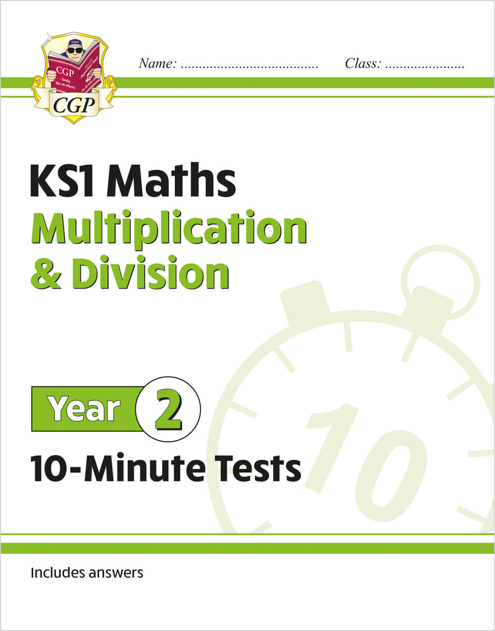 KS1 Year 2 Maths 10-Minute Tests: Multiplication & Division