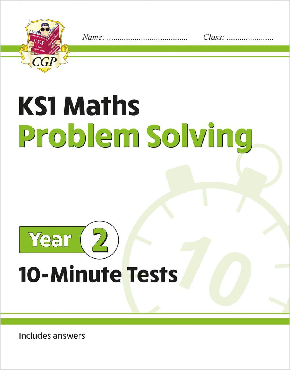 KS1 Year 2 Maths 10-Minute Tests: Problem Solving