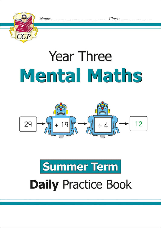 KS2 Mental Maths Year 3 Daily Practice Book: Summer Term